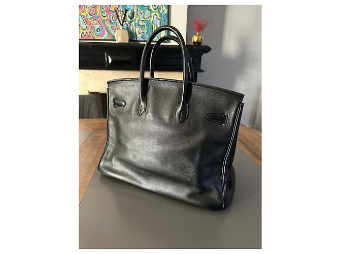 Hermès Birkin 35 Negro - vista 5