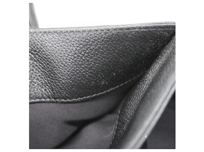 Chanel Executive Leder Tote Bag Schwarz - Ansicht 13