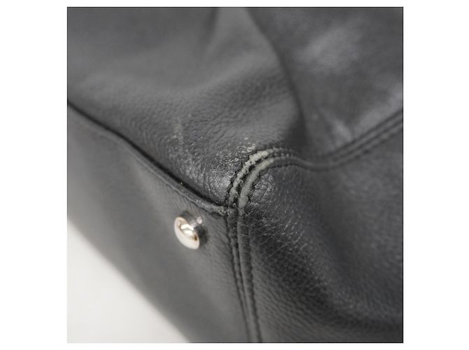 Chanel Executive Leder Tote Bag Schwarz - Ansicht 6