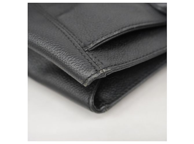 Chanel Executive Leder Tote Bag Schwarz - Ansicht 7