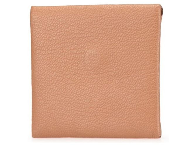 Monedero Bastia de Hermès en cuero Epsom marrón Castaño - vista 2