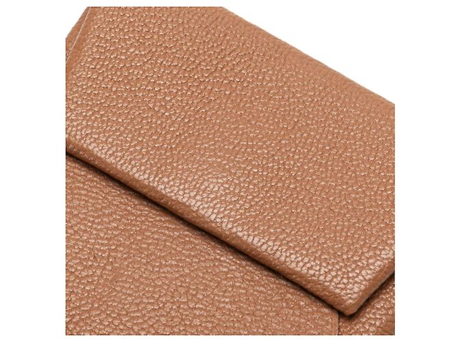 Monedero Bastia de Hermès en cuero Epsom marrón Castaño - vista 4