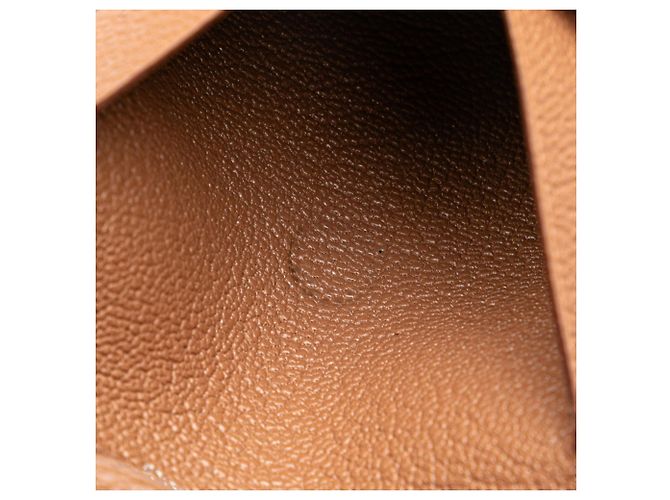 Monedero Bastia de Hermès en cuero Epsom marrón Castaño - vista 5