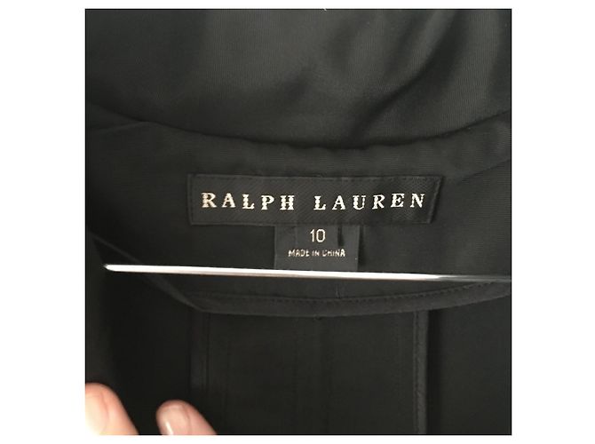 Gabardina negra Ralph Lauren Black Label Negro - vista 5