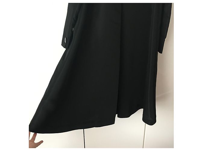 Gabardina negra Ralph Lauren Black Label Negro - vista 8