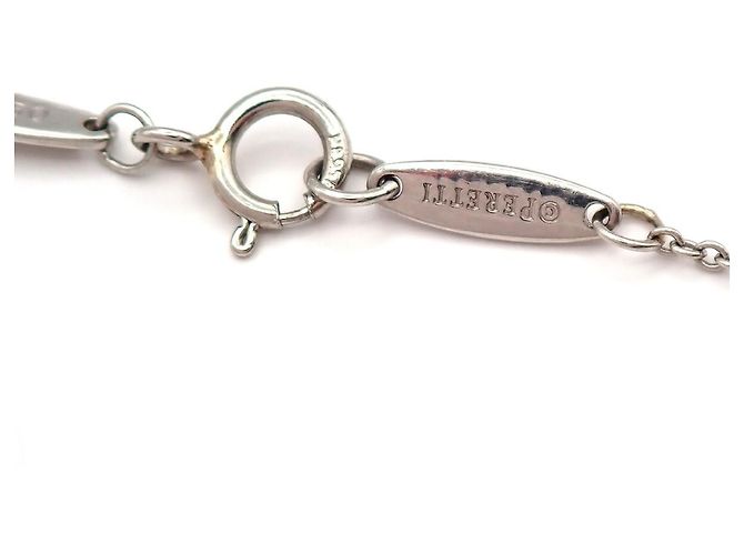 Tiffany & Co. Elsa Peretti Diamanten am Weg Platinum mit Diamant Silber - Ansicht 5