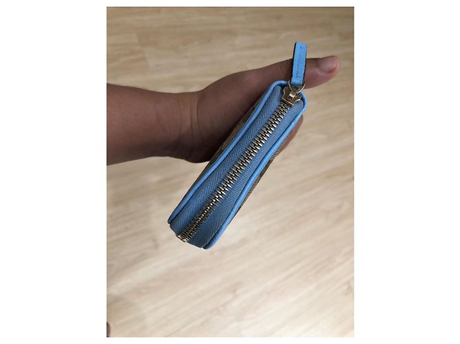 Dionysus Gucci Long Zip Wallet Blue Exotic Leather - view 4