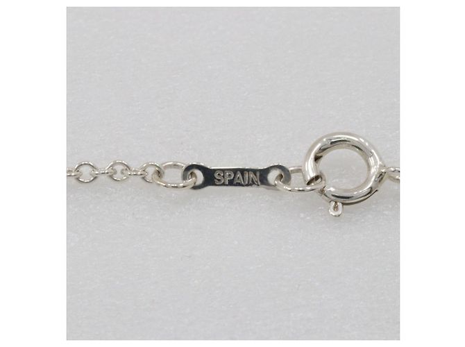 Collar Péndulo Corazón Abierto Elsa Peretti en Plata Esterlina de 22mm de Tiffany & Co. - vista 7