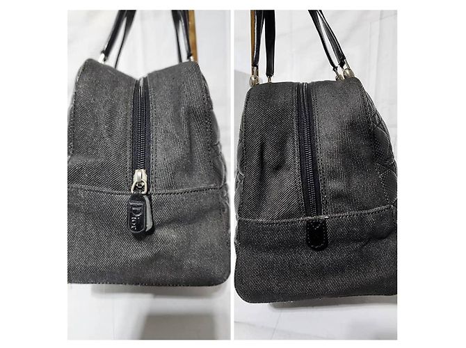 Borsa Tote Cannage Malice Nera Christian Dior Nero - vista 10