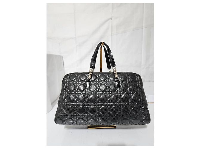 Borsa Tote Cannage Malice Nera Christian Dior Nero - vista 4