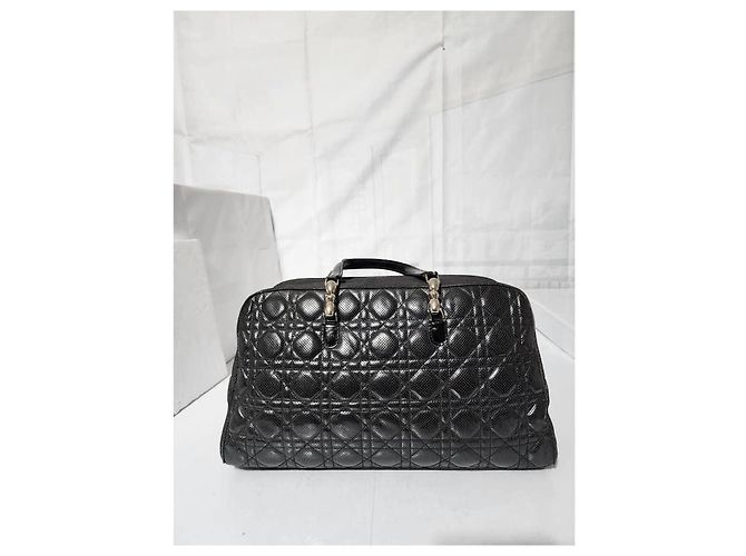 Borsa Tote Cannage Malice Nera Christian Dior Nero - vista 5