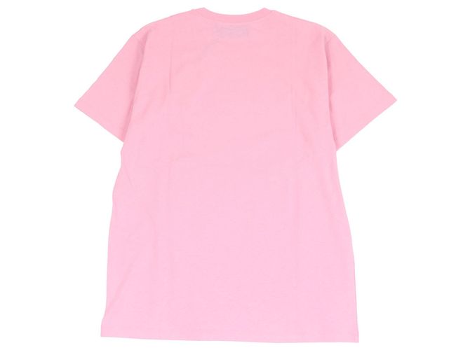 Camiseta de algodón con estampado del logo Trefoil Gucci×adidas Rosa - vista 3