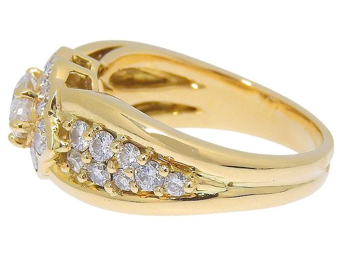 GRAFF Diamantring in Tropfenform Au750 Golden - Ansicht 5