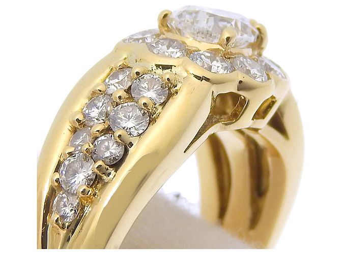 GRAFF Diamantring in Tropfenform Au750 Golden - Ansicht 6