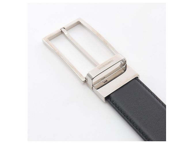 Dior Homme Black Leather Belt - view 2