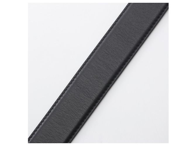 Dior Homme Black Leather Belt - view 8