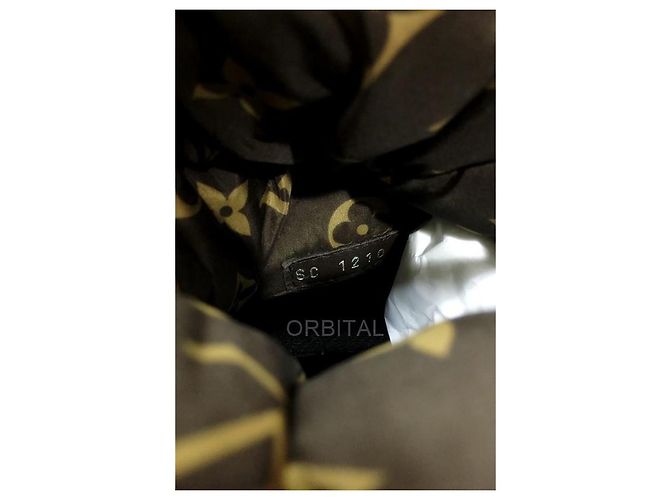 Botas Louis Vuitton de Nylon Marrón Negro Castaño - vista 5