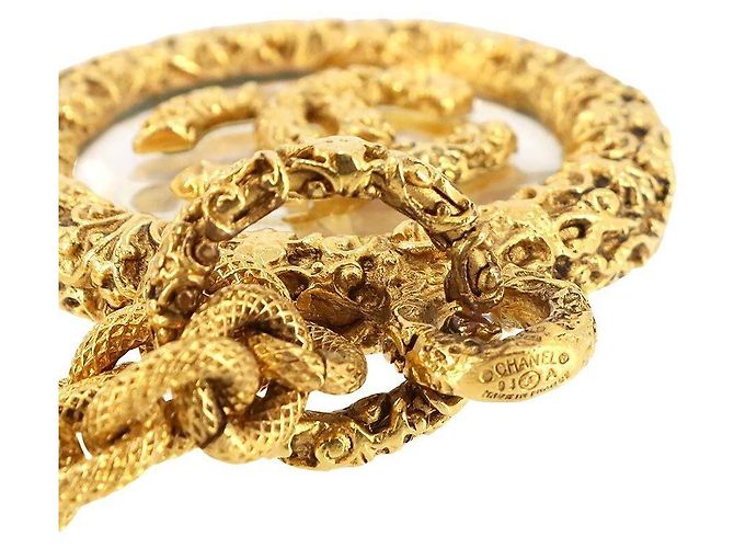 Chanel Halskette Lang Gold Metall Gold hardware - Ansicht 4