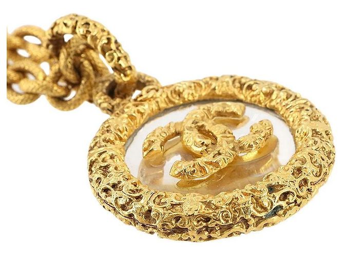 Chanel Halskette Lang Gold Metall Gold hardware - Ansicht 5