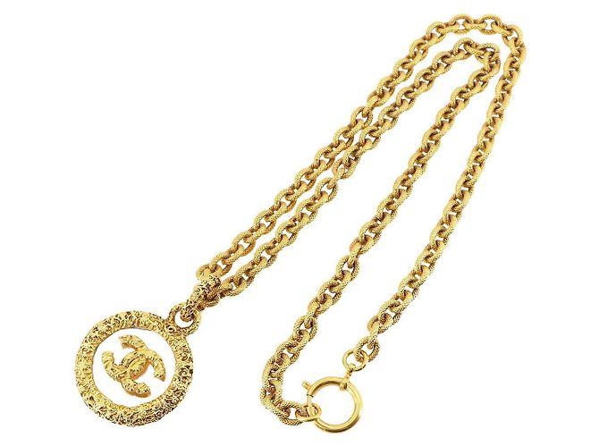 Chanel Halskette Lang Gold Metall Gold hardware - Ansicht 6