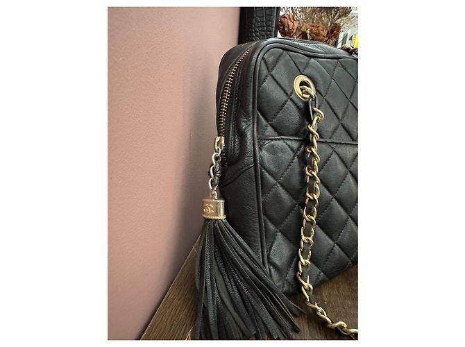 Camera Chanel Vintage Kamera Tasche Schwarz - Ansicht 4