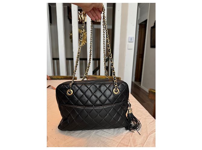 Camera Chanel Vintage Kamera Tasche Schwarz - Ansicht 8