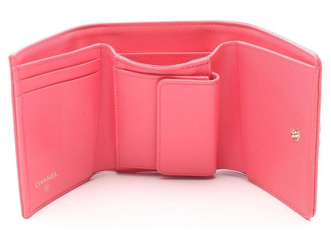 Mini billetera Mademoiselle de Chanel Rosa - vista 3