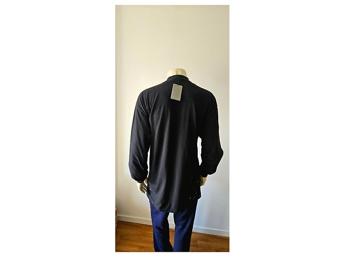 T-shirt Balenciaga Nera Rock and Roll - vista 15