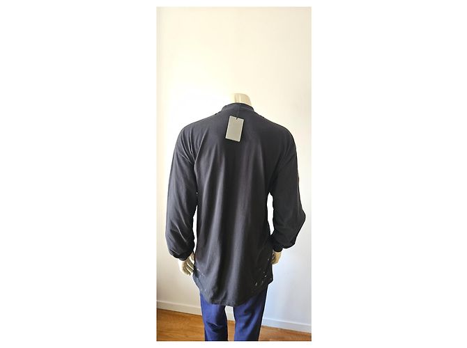 T-shirt Balenciaga Nera Rock and Roll - vista 16
