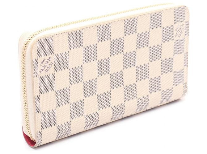 Cartera Zippy Louis Vuitton en Damier Azur Blanco Multicolor - vista 2