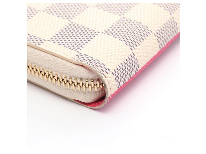 Cartera Zippy Louis Vuitton en Damier Azur Blanco Multicolor - vista 6