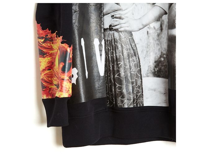 Sudadera Oversize Givenchy 2013 FR36 Gipsy Girl Negra UK8 US6 Negro - vista 2