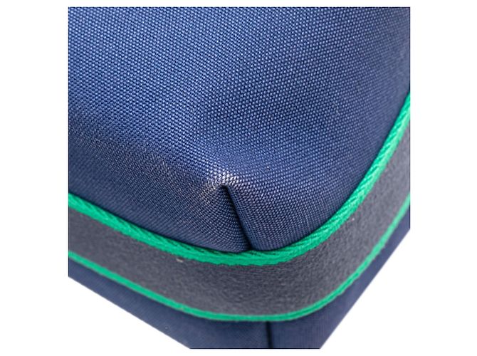 Pochette Hermès Bride A Black PM Nero Blu - vista 5