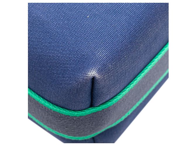 Pochette Hermès Bride A Black PM Nero Blu - vista 6
