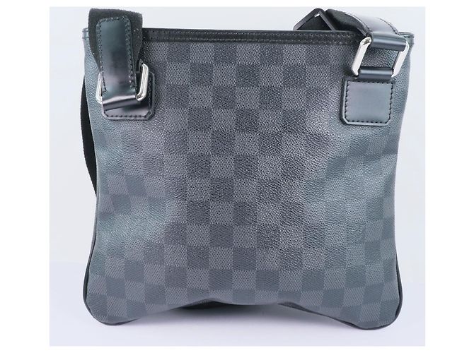 Borsa Thomas Damier Graphite Louis Vuitton Nero - vista 2