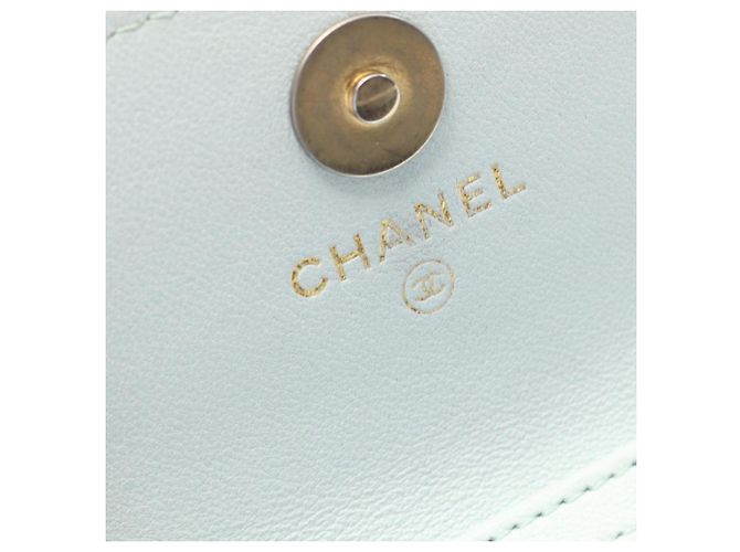 Borsa a Spalla Matelassé Chanel 19 Blu - vista 4