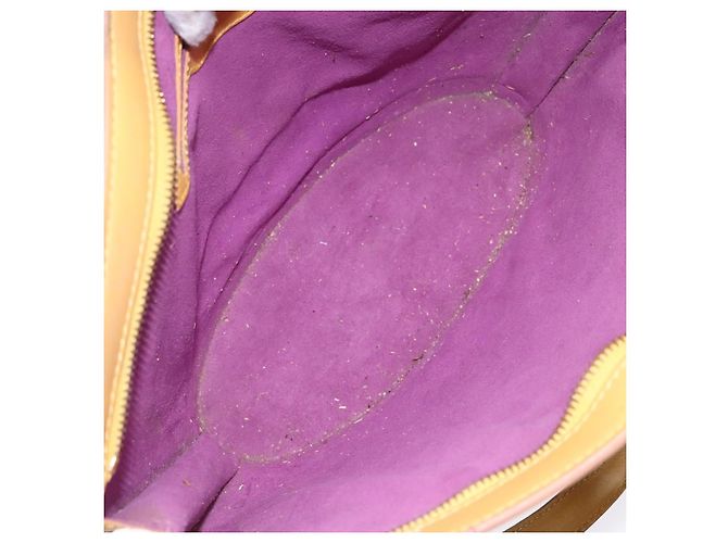 LOUIS VUITTON Borsa a Mano Epi Saint Jacques Gialla M52279 LV Auth BA5170 Giallo - vista 11