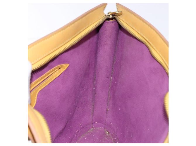 LOUIS VUITTON Borsa a Mano Epi Saint Jacques Gialla M52279 LV Auth BA5170 Giallo - vista 19