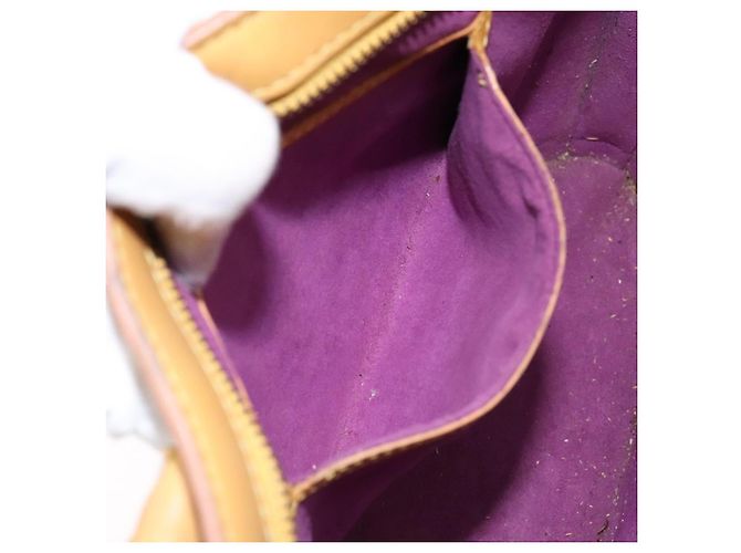 LOUIS VUITTON Borsa a Mano Epi Saint Jacques Gialla M52279 LV Auth BA5170 Giallo - vista 21