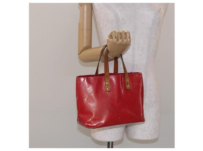 LOUIS VUITTON Monogram Vernis Reade PM Hand Bag Fran Boise M9132F LV Auth 140167 - view 24