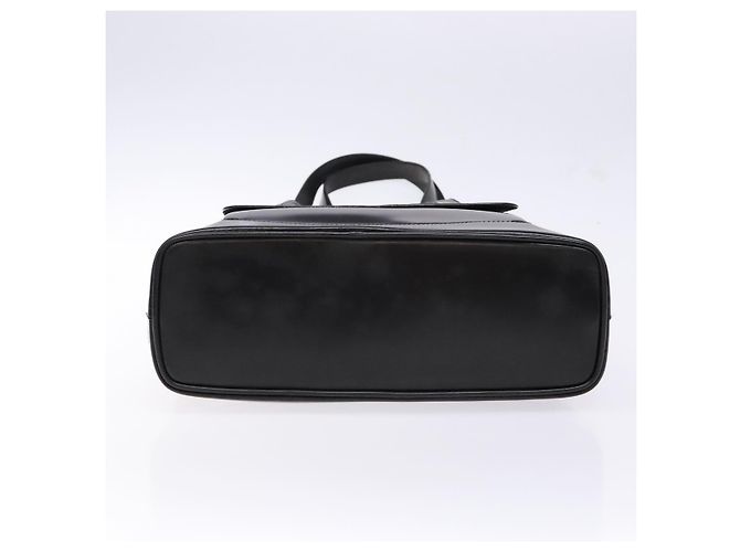 GUCCI Schultertasche aus Leder Schwarz Gold 001 3444 1650 Auth 135195 Golden - Ansicht 9
