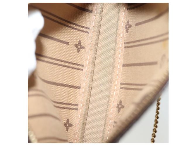LOUIS VUITTON Mini Pochette Accessoires Patch Monogram Pouch M95804 Auth 141677V Monogramma - vista 10