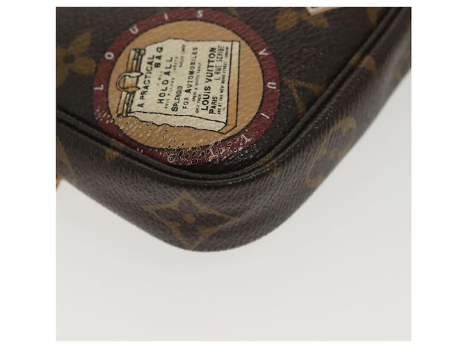 LOUIS VUITTON Mini Pochette Accessoires Patch Monogram Pouch M95804 Auth 141677V Monogramma - vista 16