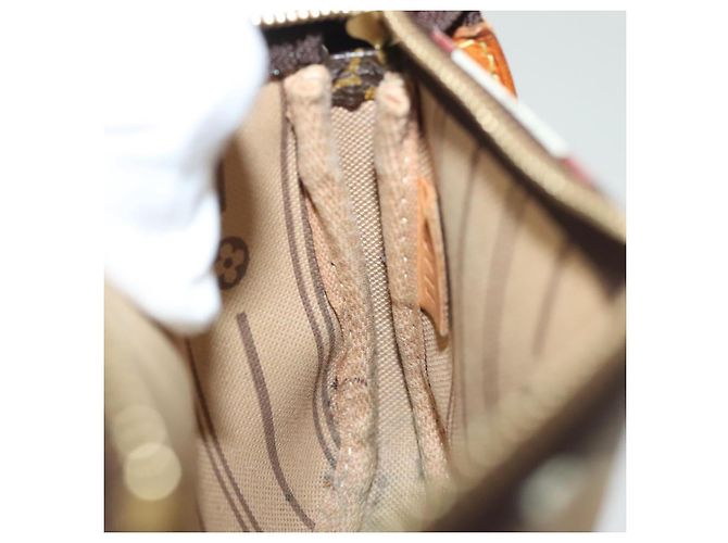 LOUIS VUITTON Mini Pochette Accessoires Patch Monogram Pouch M95804 Auth 141677V Monogramma - vista 20