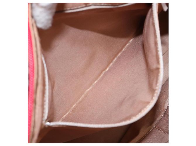Borsa Tote Nova Check Burberry Canvas Beige Oro Auth 140196 D'oro - vista 20
