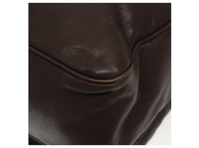 Autre Marque Borsa a Spalla in Pelle Marrone INTRECCIATO di BOTTEGA VENETA Auth fm4835 - vista 13