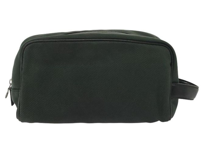 LOUIS VUITTON Taiga Leather Parana Clutch Bag Ardoise M30752 LV Auth 140204 Grey - view 13