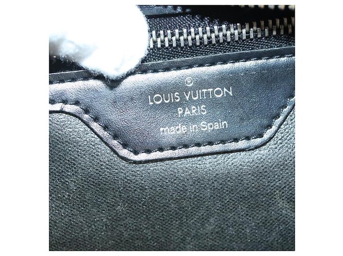 LOUIS VUITTON Taiga Leather Parana Clutch Bag Ardoise M30752 LV Auth 140204 Grey - view 9