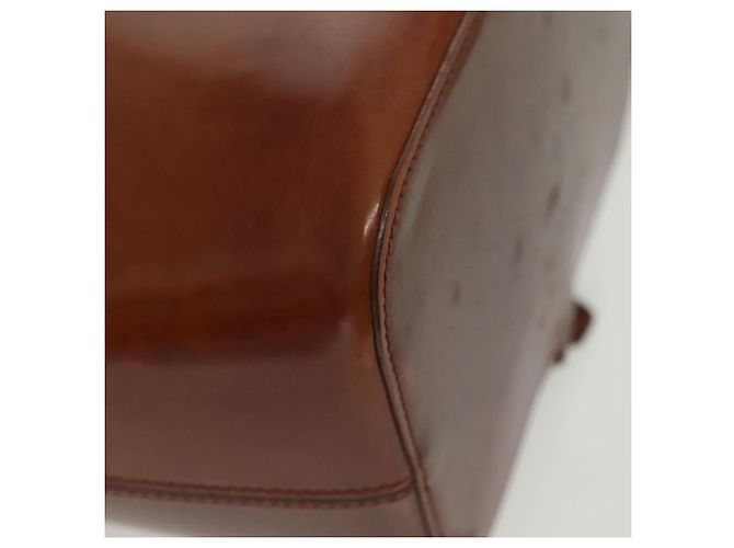 Borsa a Spalla CARTIER Smalto Marrone Argento Auth 140103 - vista 13