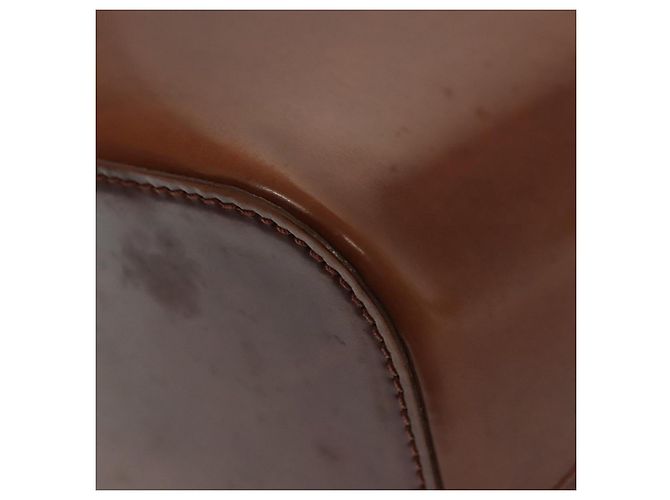 Borsa a Spalla CARTIER Smalto Marrone Argento Auth 140103 - vista 14